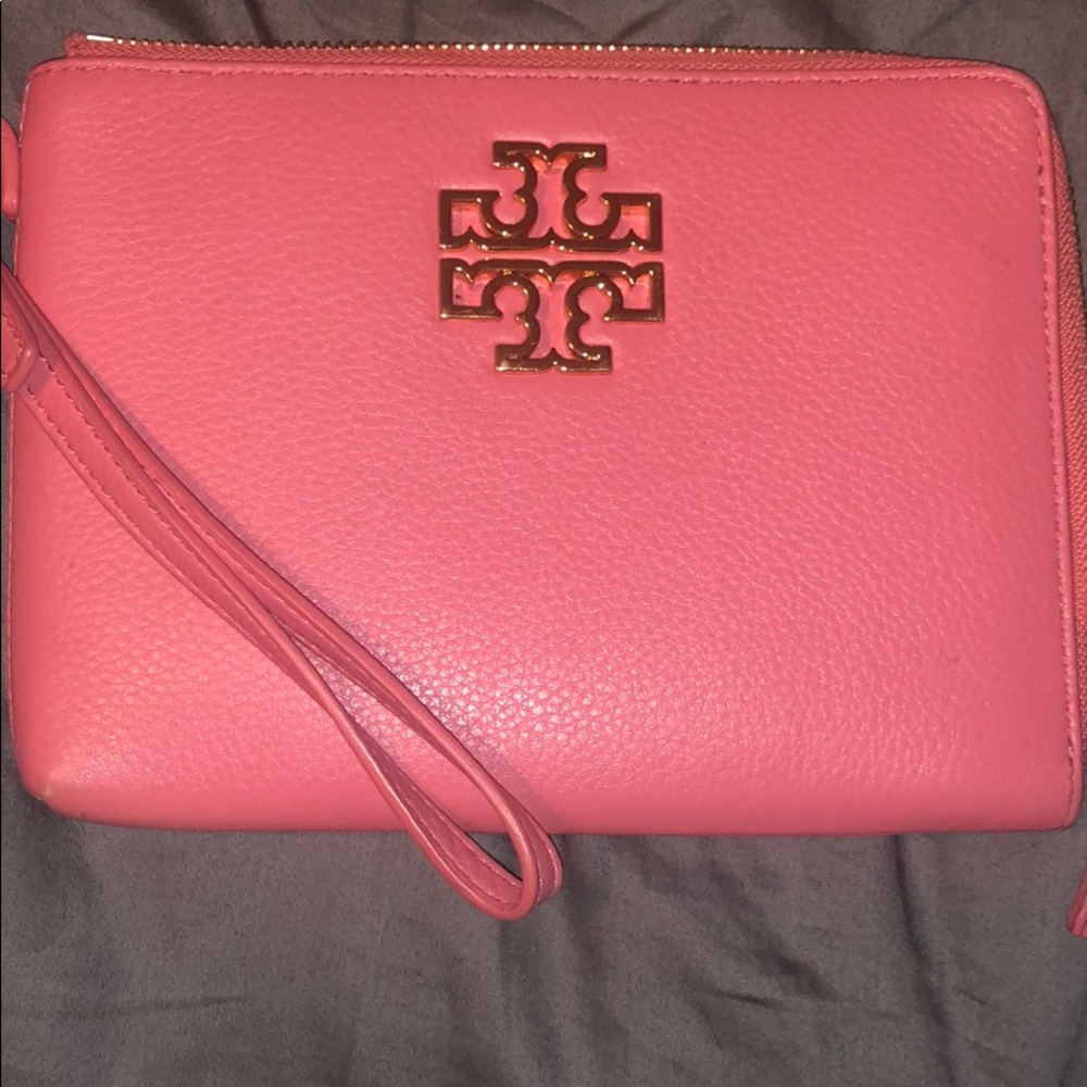 Tory Burch Pink Wristlet